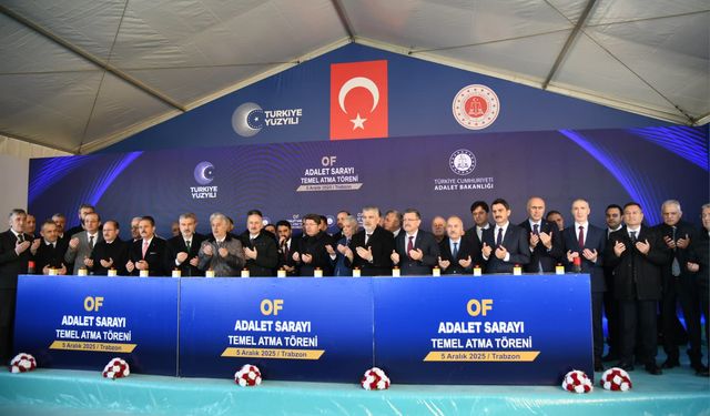 Başkan Genç: Yeni Adalet Sarayı Of’a Hayırlı Olsun
