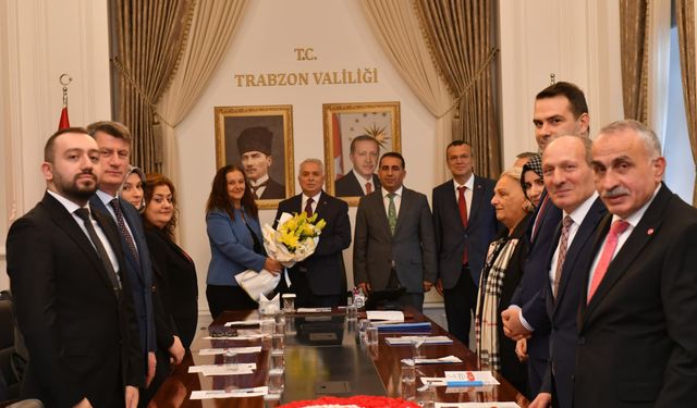 Vali Aziz Yıldırım, İl İnsan Hakları Kurulu Üyelerini Kabul Etti