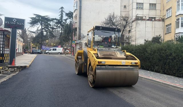 Trabzon’da yollar  yenileniyor