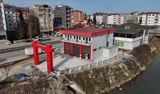 Araklı Ve Çarşıbaşı İtfaiye Binaları Tamamlandı