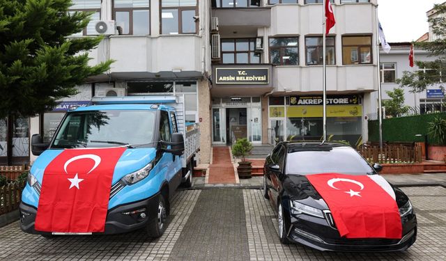 Arsin Belediyesi'nde Öz Kaynaklarla Araç Parkı Genişliyor