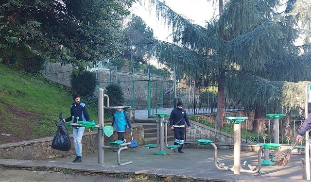 Ortahisar Belediyesi’nden Park Ve Bahçelere Bahar Dokunuşu