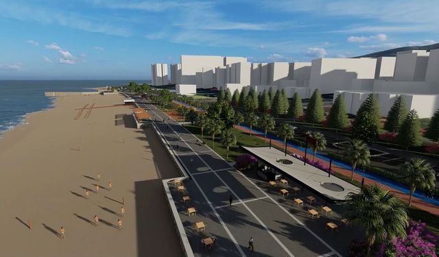 Akçaabat Sahilinde Büyük Değişim Başlıyor