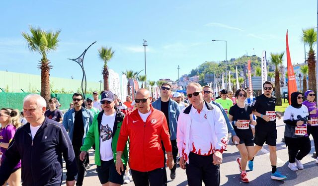 GİRESUN'DA MARATON HEYECAN
