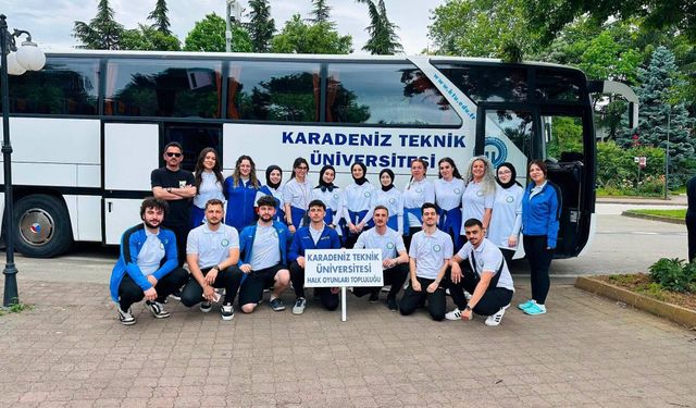 TÜ Halk Dansları Topluluğu Türkiye Üçüncüsü!