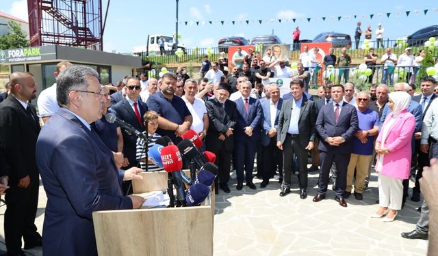 DOĞU KARADENİZ'İN EN UZUN DAĞ KIZAĞI YOMRA'DA HİZMETE AÇILDI