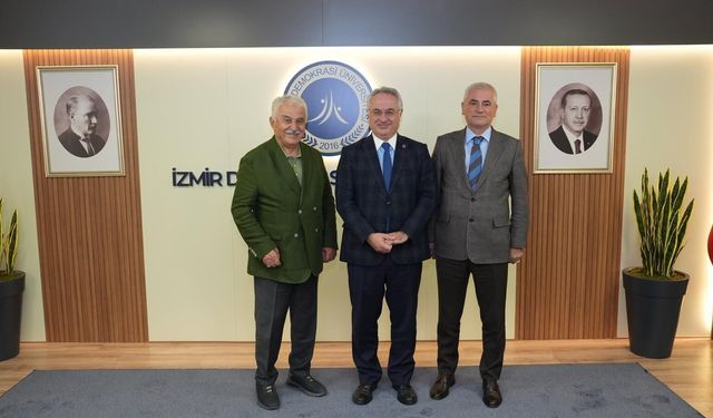 ÖMER YILDIZ’DAN İZMİR DEMOKRASİ ÜNİVERSİTESİ’NE ZİYARET