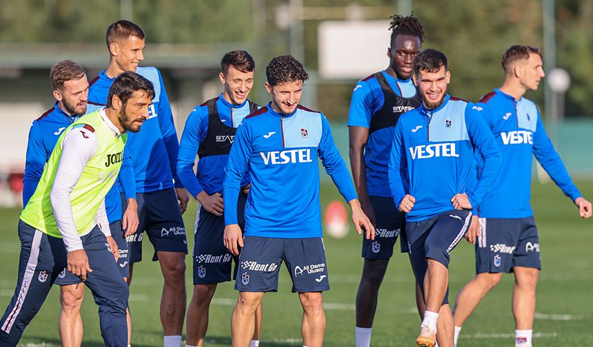 Trabzonspor, Kayserispor maçı hazırlıklarını tamamladı