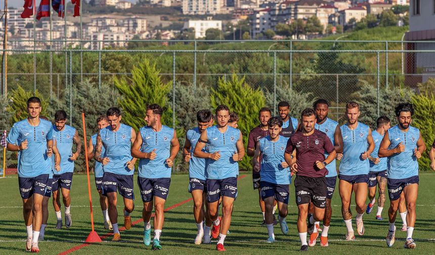 Trabzonspor'un Ruzomberok maç hazırlıkları