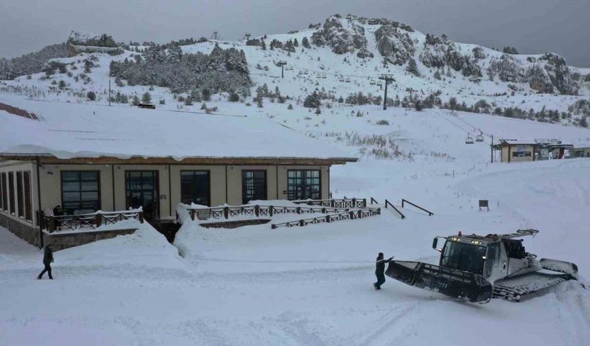 Keltepe Kayak Merkezi açılışa hazırlanıyor