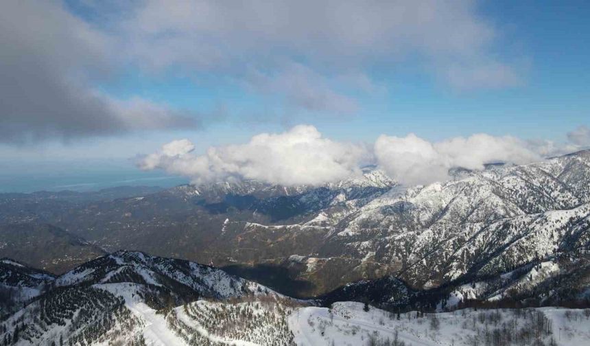 Handüzü Yaylası’nda kar eğlencesi (Rize Haber)