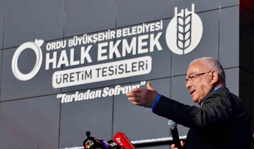 Ordu’da Halk Ekmek açıldı