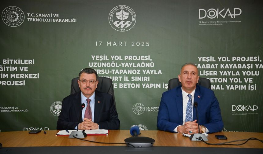 Büyükşehir'in projelerine DOKAP’tan 82 milyon TL hibe