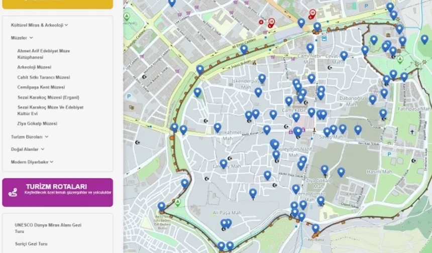 ‘Diyarbakır Gezi Rehberi’ dijital ortamda