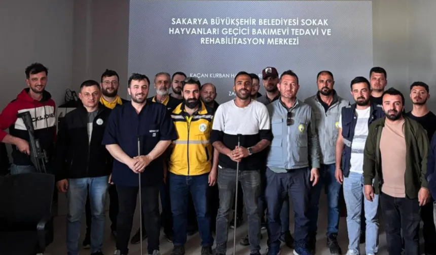Sakarya'da kaçan kurbanlıklar için eğitim
