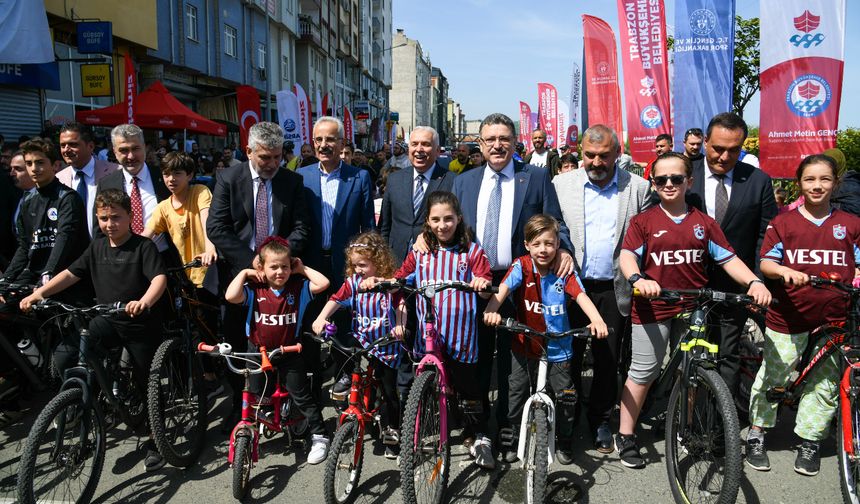 Trabzon’da bisiklet şöleni: Türkiye Kupası 4. Etap Yol Yarışı heyecanı