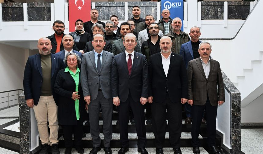 Orman Mühendisleri, KTÜ’yü Ziyaret Etti