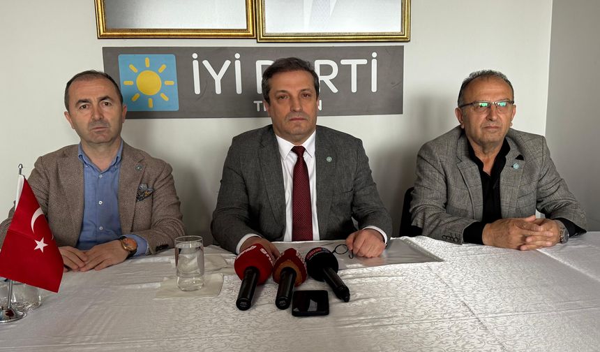 İYİ Parti Trabzon İl Başkanı Erkan: “Devletin varlığına yönelik saldırılara sessiz kalınmamalı”