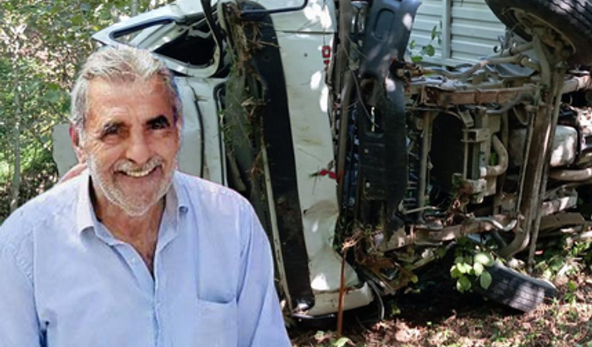 Arsin’de duvara çarpan araç fındık bahçesine yuvarlandı: 1 ölü