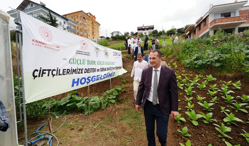 Akçaabat Tarımda Örnek Olmaya Devam Ediyor