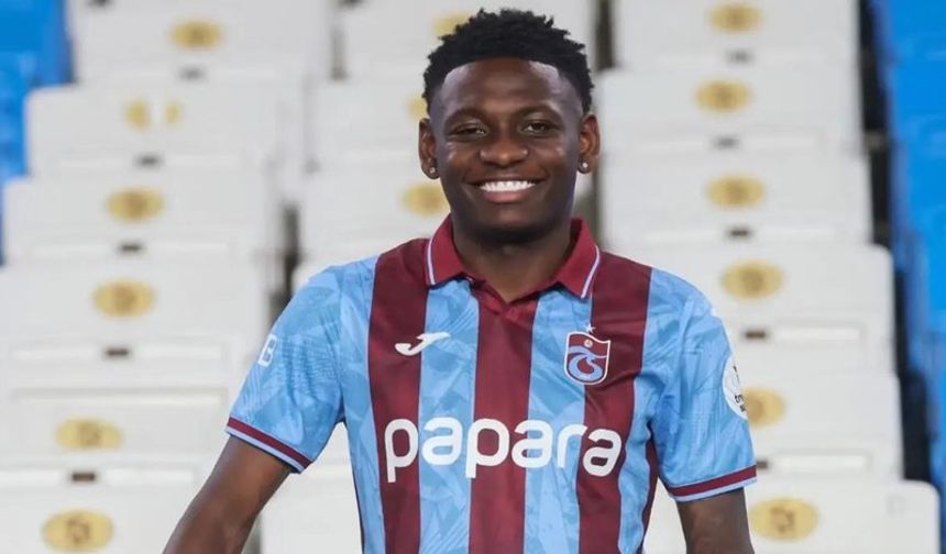 Olaigbe, İlk Antrenmanında Trabzonspor’a Enerji Getirdi