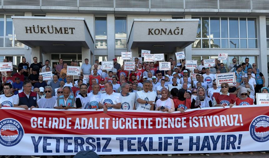 MEMUR-SEN Trabzon’dan Zam Teklifine Tepki: “Yetersiz Teklife Hayır”