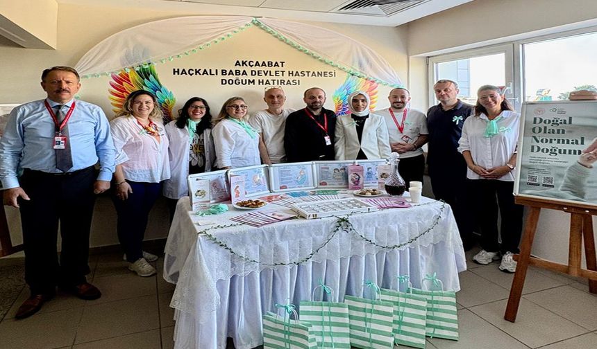 Haçkalı Baba Devlet Hastanesi'nden anlamlı etkinlik
