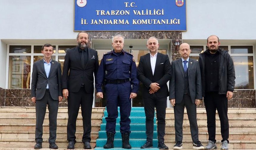 TGC Trabzon'un gelişimi ve güvenliği için ziyaretlerde bulundu