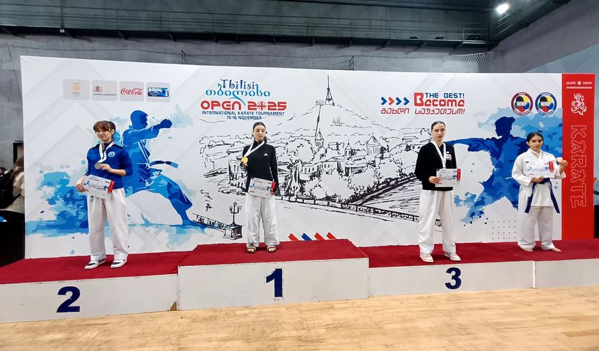 Tiflis Open’da Trabzonlu Karatecilerden Büyük Başarı