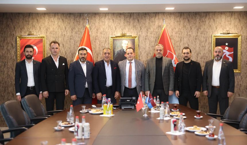 TÜRSAB Doğu Karadeniz’den Trabzonspor’a Ziyaret