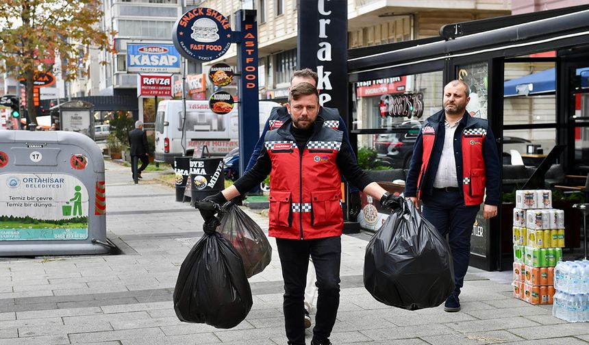 ORTAHİSAR’DA GERİ  DÖNÜŞÜM HIZLANDI