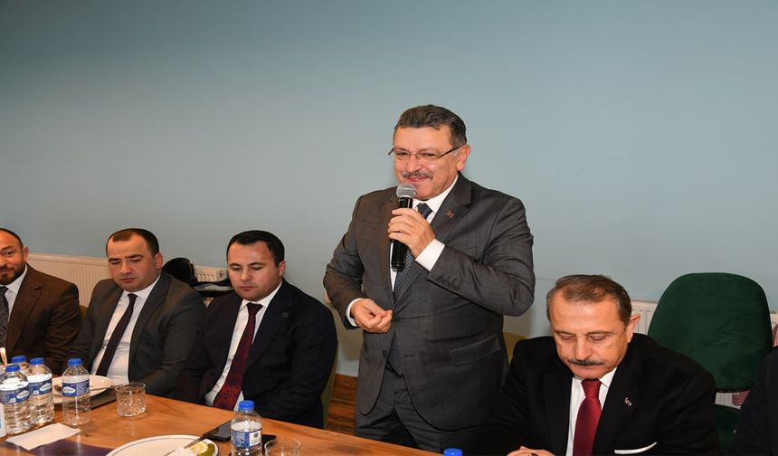 Başkan Genç Vakfıkebir'de Muhtarlarla Buluştu