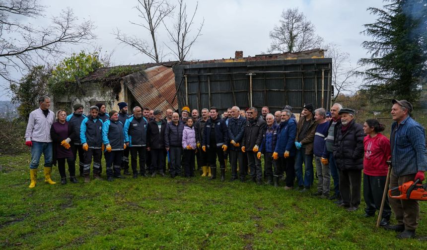 Kapatılan köy okulları  için imece seferberliği
