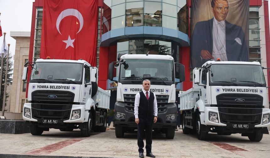 Yomra Belediyesi Araç Filosunu Güçlendirmeye Devam Ediyor