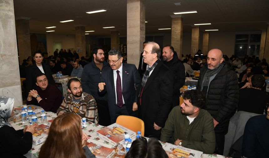 Başkan Genç, Ktü’lü Öğrencilerle İftar Sofrasında Buluştu
