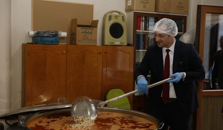 Başkan Ekim, Yaylacık’taki Yemekhaneyi İnceledi