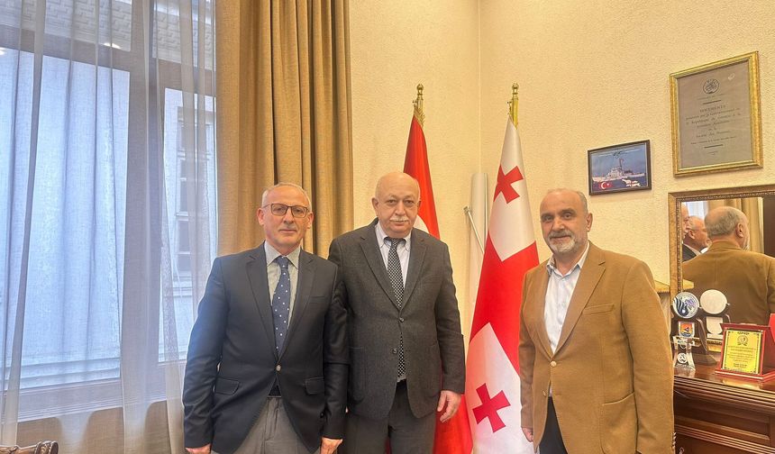 Özel İmperial Hastanesi Yönetim Kurulu'ndan Gürcistan Başkonsolosluğuna taziye ziyareti