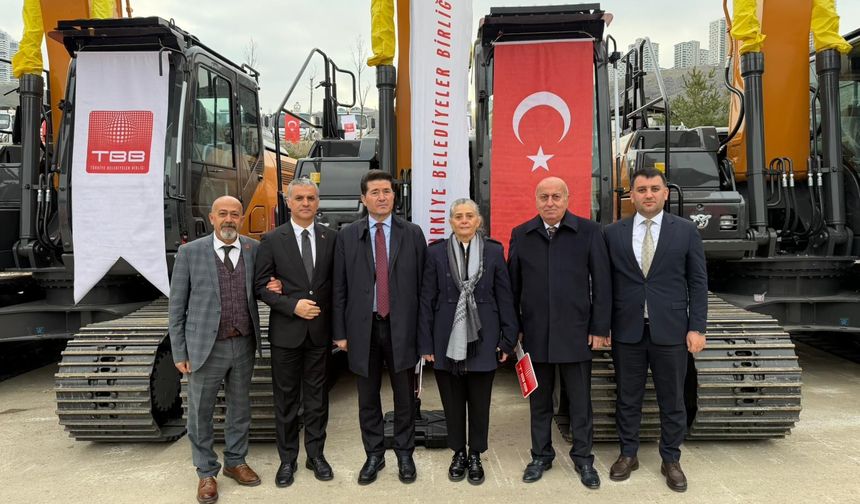 TBB, Ortahisar Belediyesi’ne İş Makinası Hibe Etti