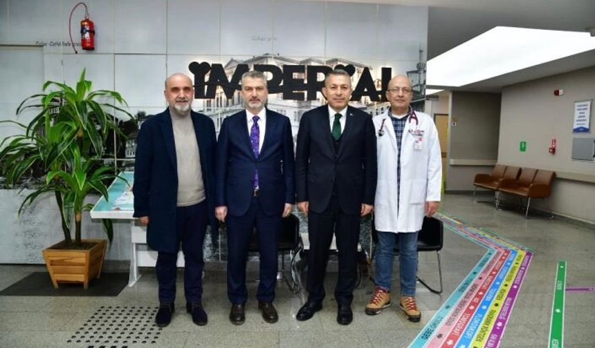 İmperial Hastanesi’ne  iade-i ziyaret