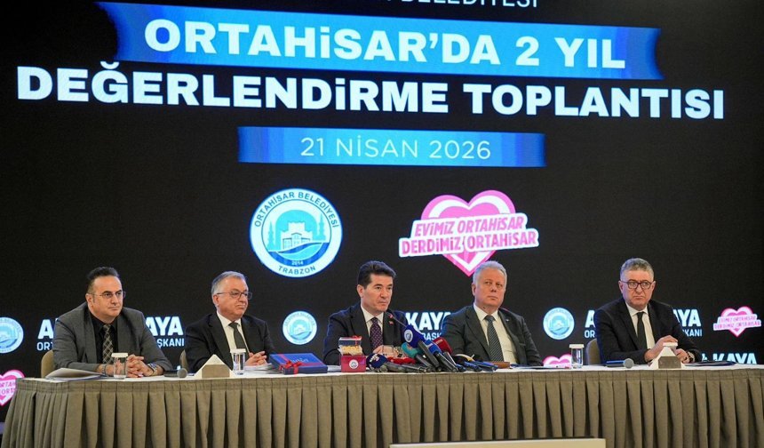 Ortahisar’da 2 yıllık  hizmet bilançosu