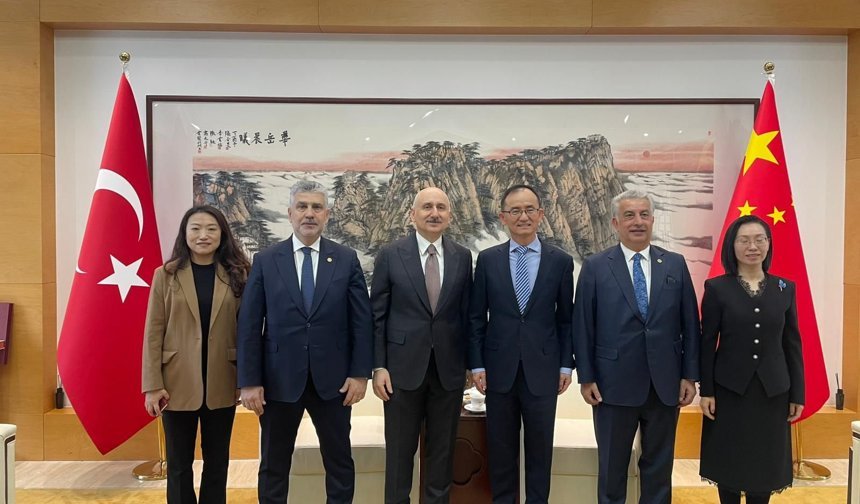 Ak Parti Heyetinden Çin Büyükelçiliğine ziyaret