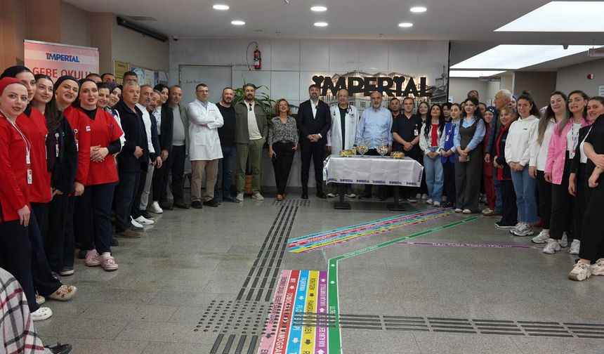 Özel İmperial Hastanesi'nde Geleneksel Bayramlaşma Programı Gerçekleştirildi