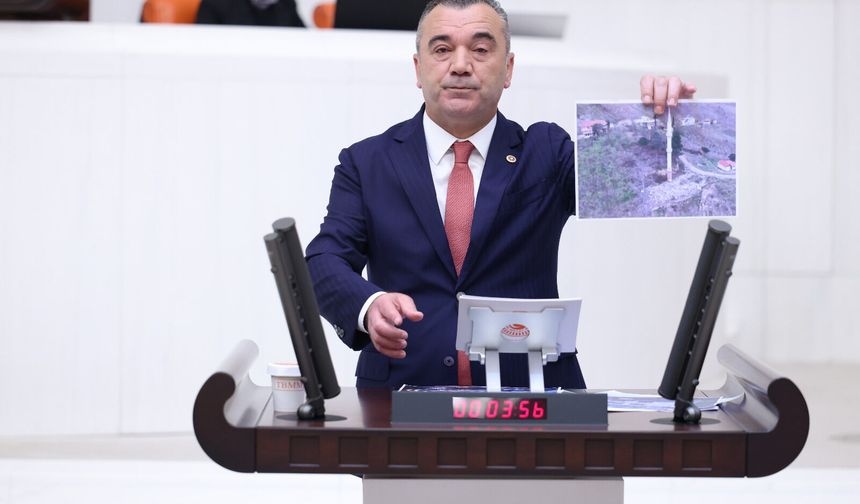 Milletvekili Aydın: 7 yıllık heyelan mağduriyetini TBMM gündemine taşıdı