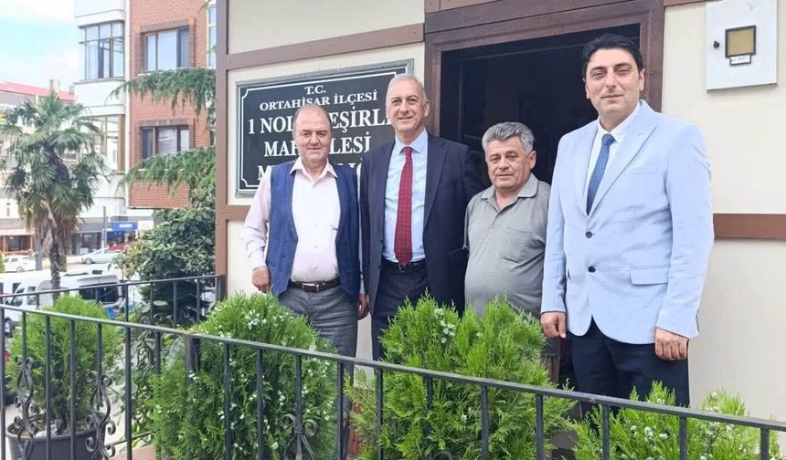 ORTAHİSAR BELEDİYESİ’NDEN ÇÖZÜM ODAKLI MAHALLE ZİYARETLERİ