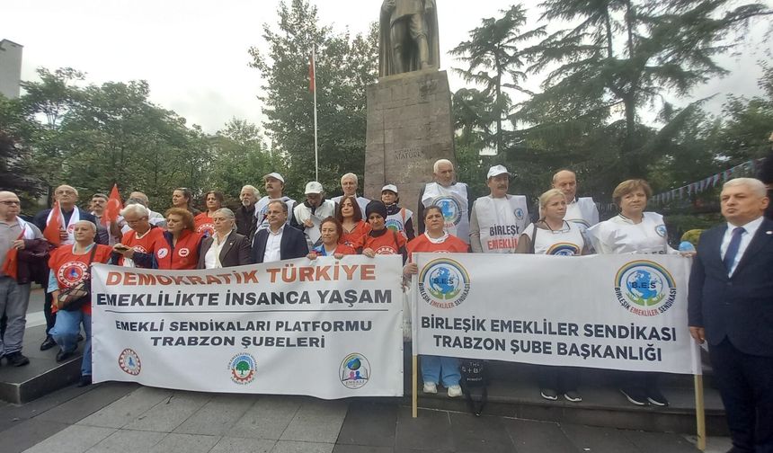 EMEKLİNİN SESİ  MEYDAN’DA YÜKSELDİ