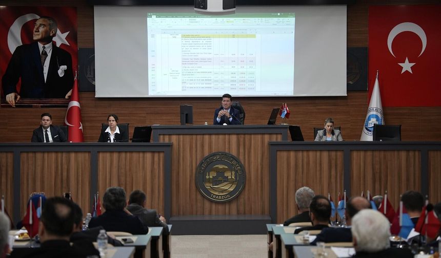 ORTAHİSAR BELEDİYESİ’NDE 2027 GELİR TARİFESİ OYBİRLİĞİYLE KABUL EDİLDİ