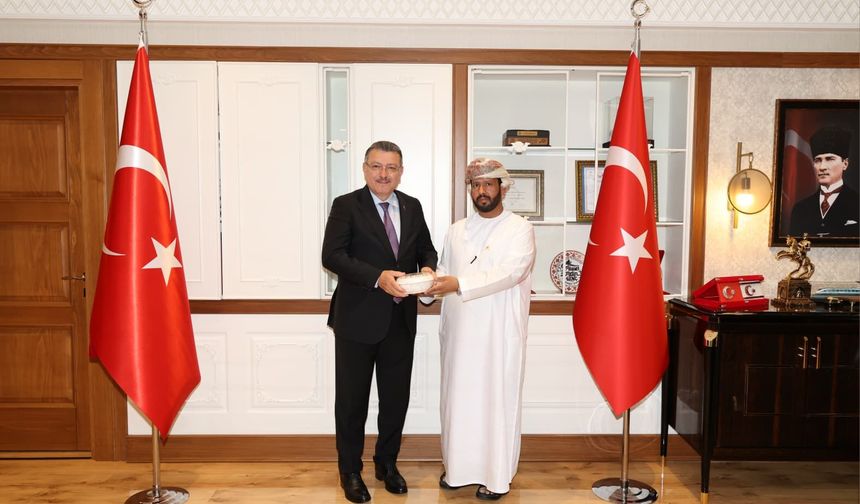 BAŞKAN GENÇ, UMMAN HEYETİNİ AĞIRLADI