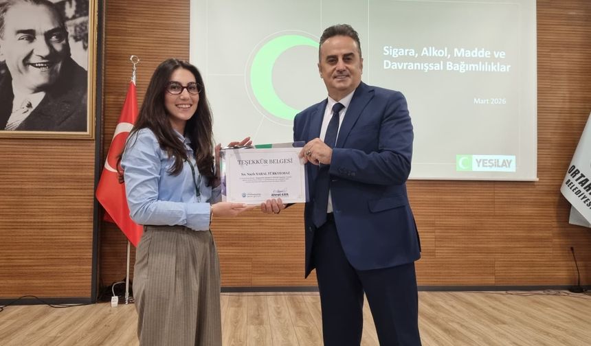 ORTAHİSAR BELEDİYESİ’NDE ‘BAĞIMLILIKLA MÜCADELE’ EĞİTİMİ DÜZENLENDİ
