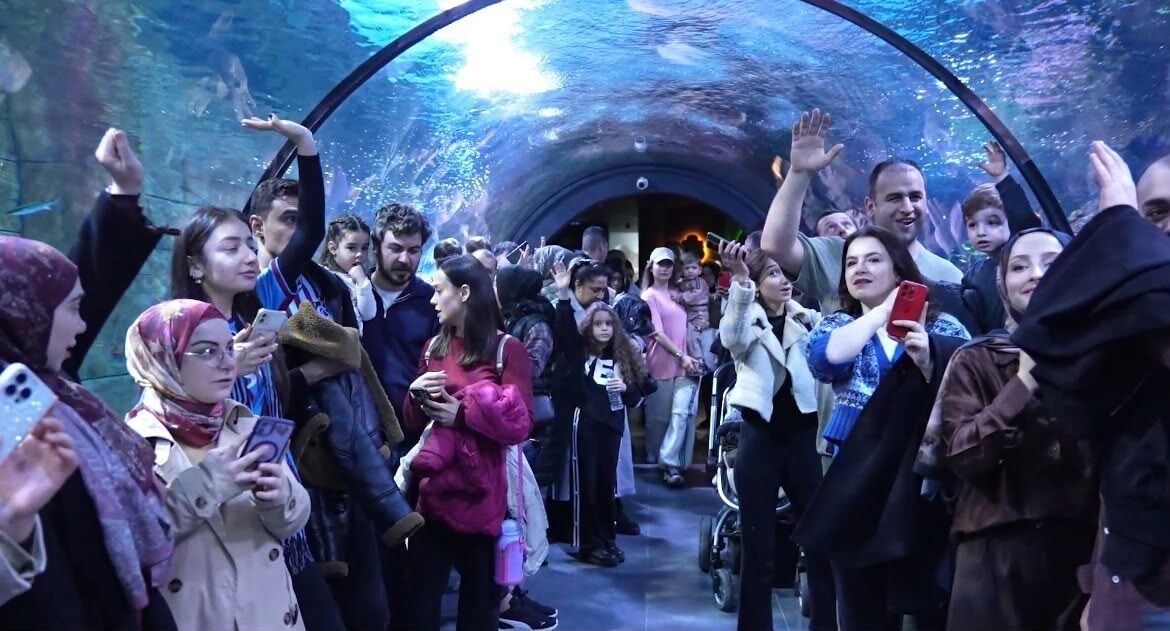 AKVARYUM VE KUŞ PARKI İLGİ ODAĞI OLDU