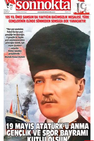 Karadeniz'de Sonnokta Gazetesi - 19.05.2024 Manşeti